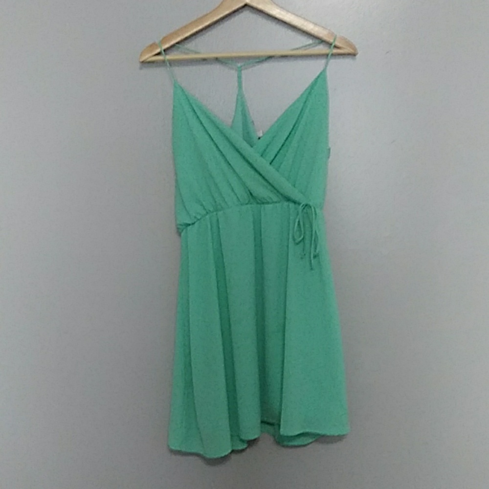Mint colored dress